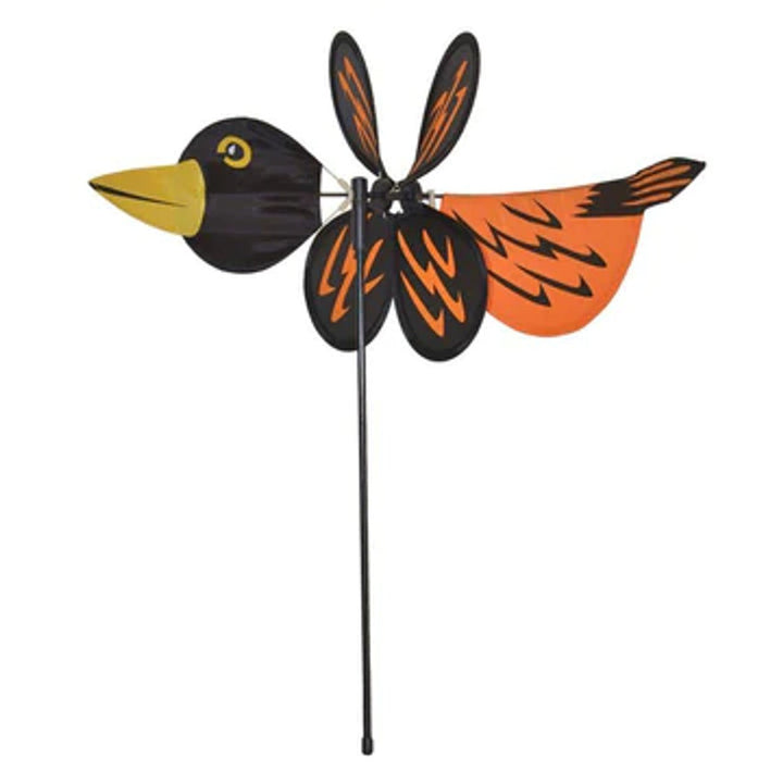 Oriole Baby Wind Spinner - Picture Pretty KitesOriole Baby Wind SpinnerGarden Art, windsocks, and wind spinners;Garden Art, windsocks, and wind spinners/Outdoor Decor;Brands/In The BreezeITB2799 /T14Picture Pretty KitesITB2799 /T1445147873Oriole Baby Wind Spinner
