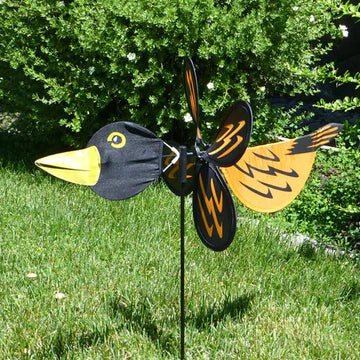 Oriole Baby Wind Spinner - Picture Pretty KitesOriole Baby Wind SpinnerGarden Art, windsocks, and wind spinners;Garden Art, windsocks, and wind spinners/Outdoor Decor;Brands/In The BreezeITB2799 /T14Picture Pretty KitesITB2799 /T1445147873Oriole Baby Wind Spinner