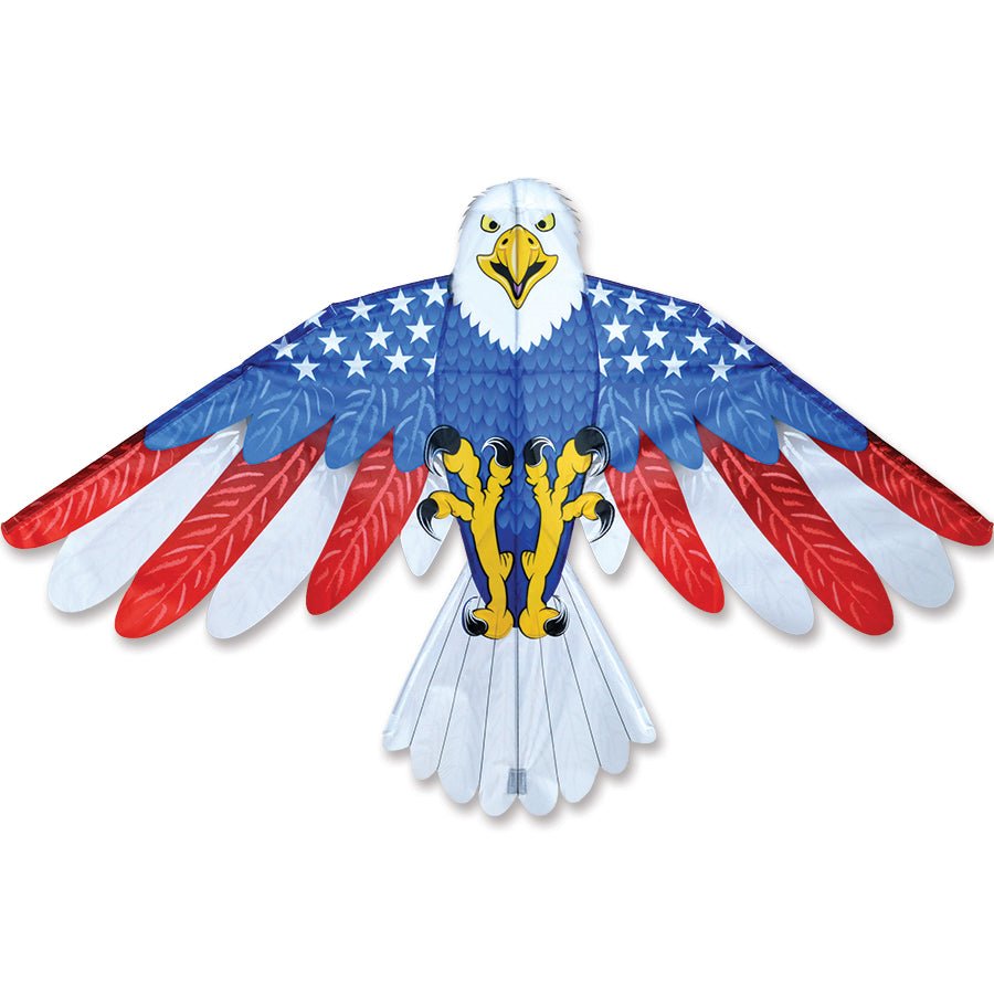 Patriotic Eagle Kite - Picture Pretty KitesPatriotic Eagle KiteSingle Line Kites;Single Line Kites/Animal Kites;Single Line Kites/Animal Kites/Bird Kites;Brands/Premier KitesPR44947 /B15Picture Pretty KitesPR44947 /B15630104449476Patriotic Eagle Kite