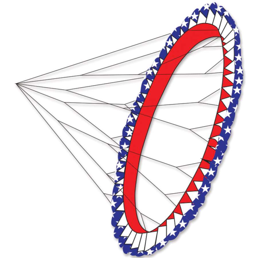 Patriotic Wind Wheel - Picture Pretty KitesPatriotic Wind WheelKite Accessories;Kite Accessories/Kite Line Art;Brands/PremierPR99485Picture Pretty KitesPR9948556190689Patriotic Wind Wheel