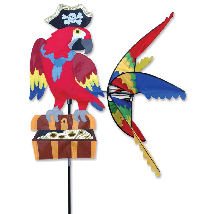 Pirate Parrot Spinner - Picture Pretty KitesPirate Parrot SpinnerGarden Art, windsocks, and wind spinners;Brands/PremierPR25671Picture Pretty KitesPR2567144066529Pirate Parrot Spinner