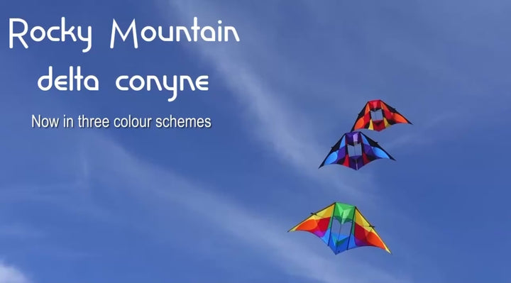 Dusk Rocky Mountain DC Kite