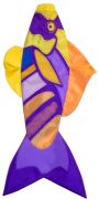 Purple Gold Fish - Picture Pretty KitesPurple Gold FishGarden Art, windsocks, and wind spinners;Garden Art, windsocks, and wind spinners/Windsocks;Brands/In The BreezeITB4640 /T16Picture Pretty KitesITB4640 /T1653241569Purple Gold Fish