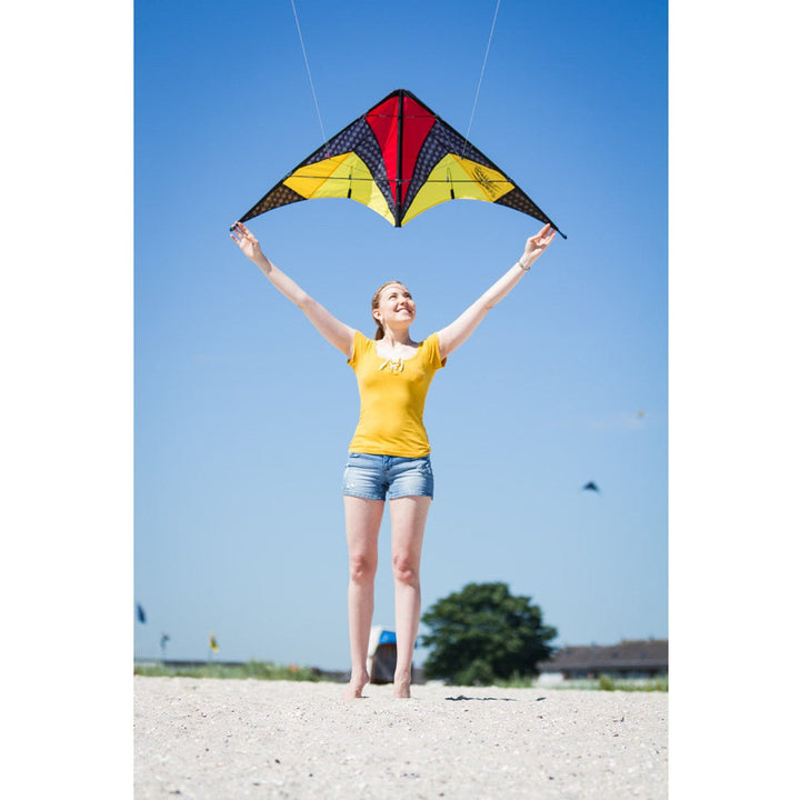 Quickstep II Graphite Stunt Kite - Picture Pretty KitesQuickstep II Graphite Stunt KiteStunt Kites;Stunt Kites/Beginner Kites;Brands/HQ KitesHQ11234660 /D23Picture Pretty KitesHQ11234660 /D2310946017Quickstep II Graphite Stunt Kite