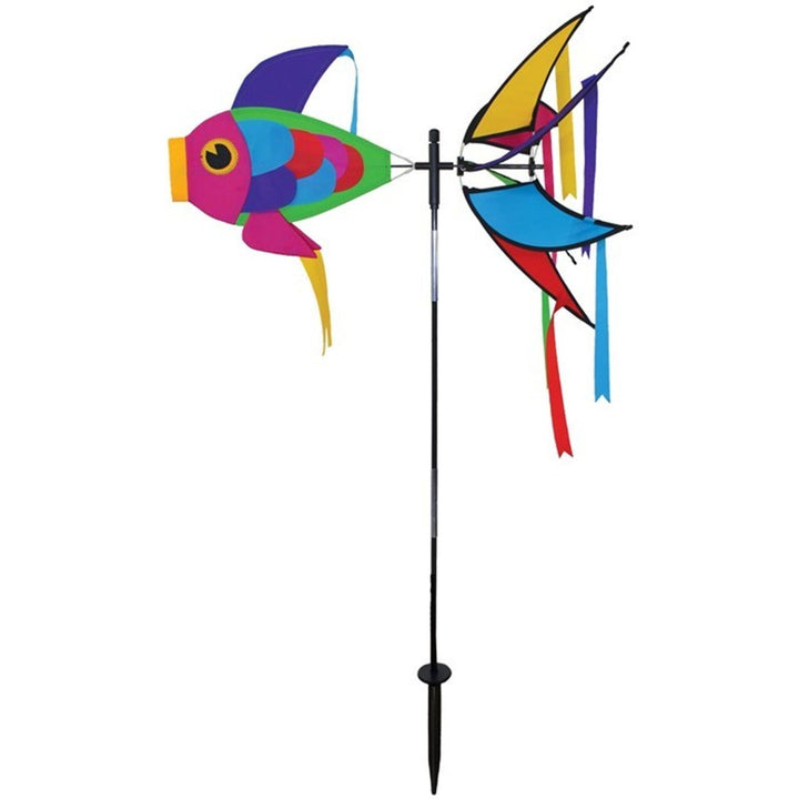 RAINBOW DAMSELFISH SPINNER - Picture Pretty KitesRAINBOW DAMSELFISH SPINNERGarden Art, windsocks, and wind spinners;Garden Art, windsocks, and wind spinners/Outdoor Decor;Brands/In The BreezeITB2722Picture Pretty KitesITB272245115105RAINBOW DAMSELFISH SPINNER