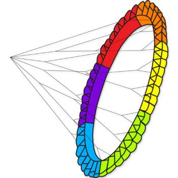 Rainbow Wind Wheel - Picture Pretty KitesRainbow Wind WheelKite Accessories;Kite Accessories/Kite Line Art;Brands/PremierPR99484Picture Pretty KitesPR9948456125153Rainbow Wind Wheel