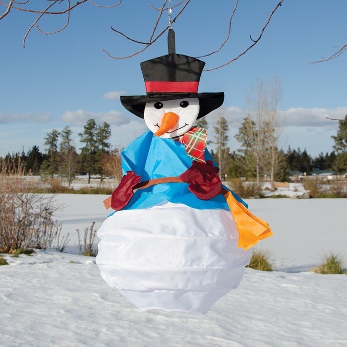 Snowman Wind Friend - Picture Pretty KitesSnowman Wind FriendGarden Art, windsocks, and wind spinners;Brands/In The Breezeitb1147Picture Pretty Kitesitb1147Snowman Wind Friend