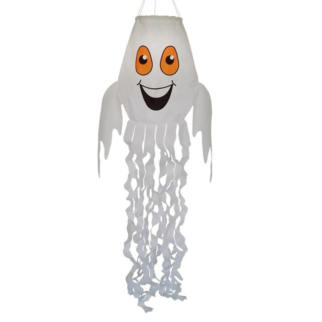 Spook The Ghost 3D Windsock - Picture Pretty KitesSpook The Ghost 3D WindsockGarden Art, windsocks, and wind spinners;Garden Art, windsocks, and wind spinners/Seasonal Items;Garden Art, windsocks, and wind spinners/Windsocks;Brands/AirVantageITB5019Picture Pretty KitesITB501951046113Spook The Ghost 3D Windsock