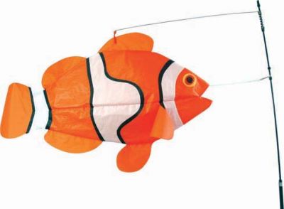 Swimming Fish - Clown Fish - Picture Pretty KitesSwimming Fish - Clown FishGarden Art, windsocks, and wind spinners;Garden Art, windsocks, and wind spinners/Outdoor Decor;Brands/PremierPR26502Picture Pretty KitesPR2650245770465Swimming Fish - Clown Fish