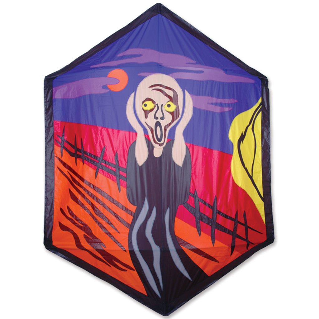 The Scream Rokkaku - Picture Pretty KitesThe Scream RokkakuSingle Line Kites;Single Line Kites/Rokkaku Kites;Brands/Premier KitesPR45523Picture Pretty KitesPR4552307144929The Scream Rokkaku