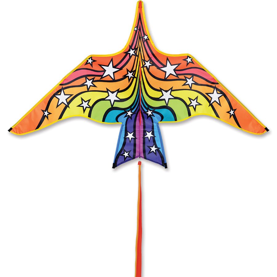 Thunderbird Kite - 5 Ft. Rainbow Stars - Picture Pretty KitesThunderbird Kite - 5 Ft. Rainbow StarsSingle Line Kites;Single Line Kites/Animal Kites;Single Line Kites/Animal Kites/Bird Kites;Single Line Kites/Delta Kites;Single Line Kites/Specialty Kites;Brands/Premier KitesPR16111 /C21Picture Pretty KitesPR16111 /C2171329505Thunderbird Kite - 5 Ft. Rainbow Stars