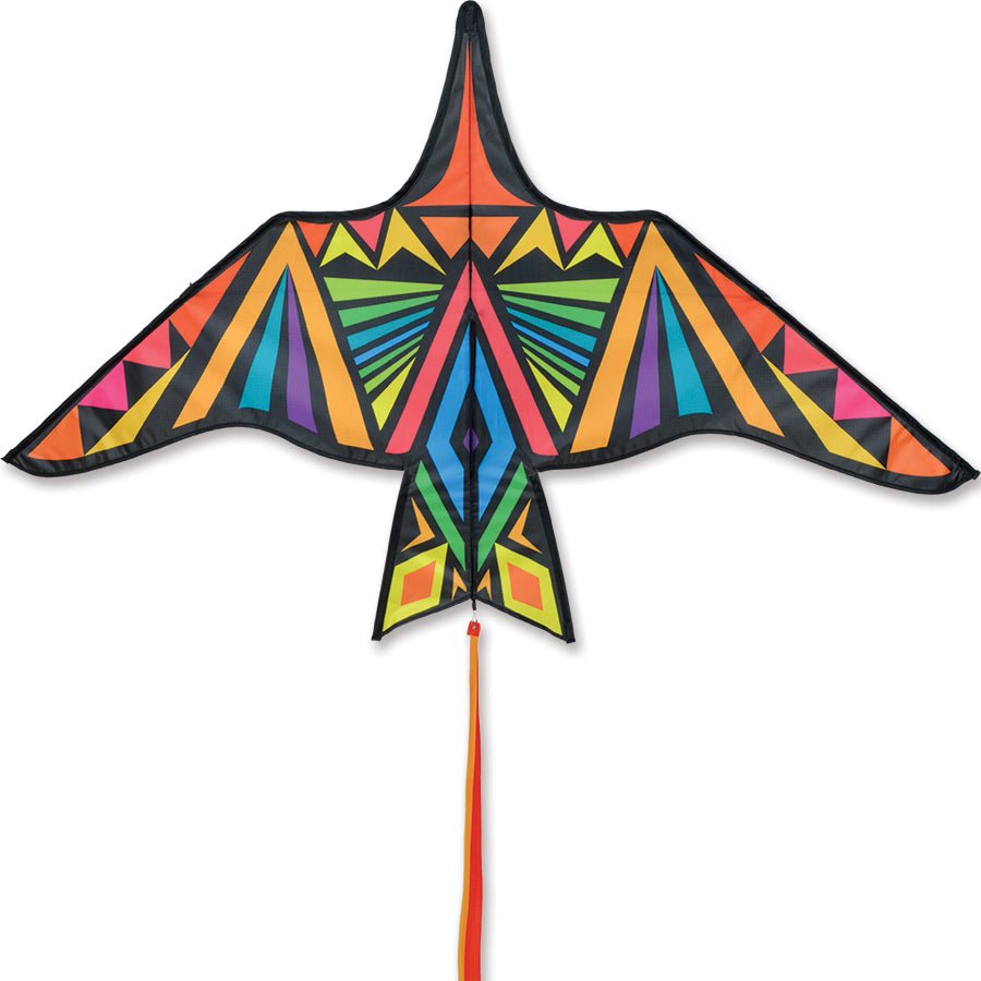Thunderbird Kite - 7.5 Ft. Rainbow Geometric - Picture Pretty KitesThunderbird Kite - 7.5 Ft. Rainbow GeometricSingle Line Kites;Single Line Kites/Animal Kites;Single Line Kites/Animal Kites/Bird Kites;Single Line Kites/Delta Kites;Single Line Kites/Specialty Kites;Brands/Premier KitesPR16121 /C10Picture Pretty KitesPR16121 /C1071001825Thunderbird Kite - 7.5 Ft. Rainbow Geometric
