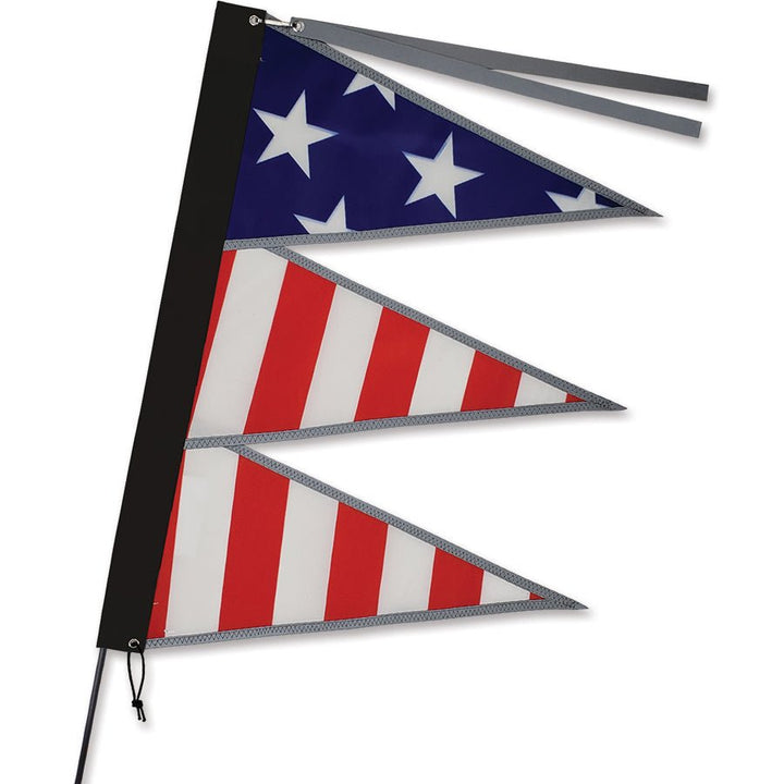 Tri - Stack Bike Flag - Patriotic - Picture Pretty KitesTri - Stack Bike Flag - PatrioticBike Banners;Brands/PremierPR53781Picture Pretty KitesPR53781630104537814Tri - Stack Bike Flag - Patriotic