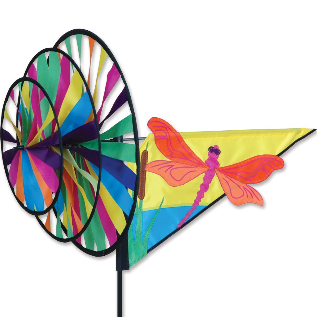 Triple Spinner - Dragonfly - Picture Pretty KitesTriple Spinner - DragonflyGarden Art, windsocks, and wind spinners;Garden Art, windsocks, and wind spinners/Outdoor Decor;Brands/PremierPR22108Picture Pretty KitesPR2210847277793Triple Spinner - Dragonfly