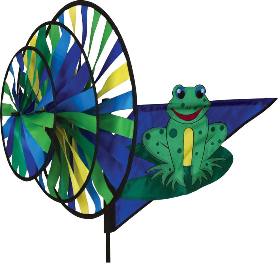 Triple Spinner (Frog Spotted) - Picture Pretty KitesTriple Spinner (Frog Spotted)Garden Art, windsocks, and wind spinners;Garden Art, windsocks, and wind spinners/Outdoor Decor;Brands/Premier;Featured Products;Featured Products/Featured ProductsPR27118Picture Pretty KitesPR2711848850657Triple Spinner (Frog Spotted)