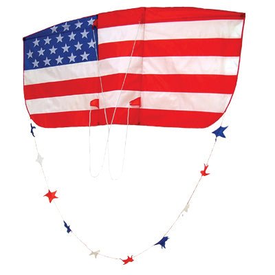 USA Flag Kite - Picture Pretty KitesUSA Flag KiteBargain Bin;Brands/In The BreezeITB3027Picture Pretty KitesITB3027762379030278USA Flag Kite